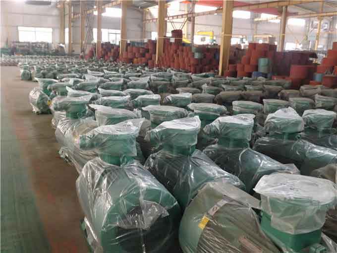 待發(fā)貨的防爆電機設(shè)備